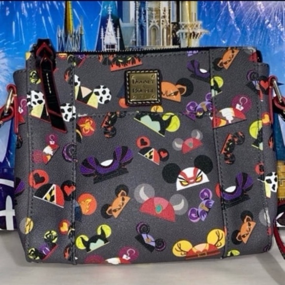 Dooney & Bourke Handbags - Disney parks x dooney & bourke villains Mickey Mouse ear hat crossbody purse